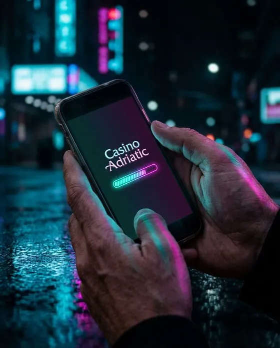 Креирање новог налога на сајту — Casino Adriatic